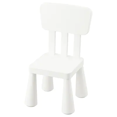 Krzesełko dla dzieci białe