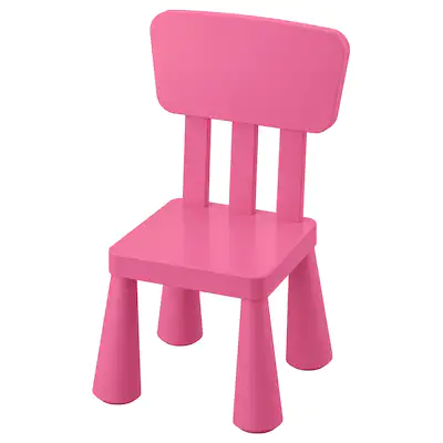 Krzesełko dla dzieci różowe